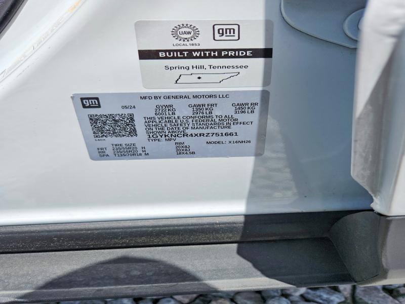 Продажа на аукционе авто 2024 Cadillac Xt5, vin: 1GYKNCR4XRZ751661, номер лота: 54859086
