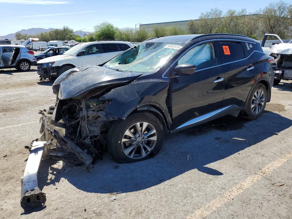 Auction sale of the 2015 Nissan Murano, vin: 5N1AZ2MG1FN285912, lot number: 54483466
