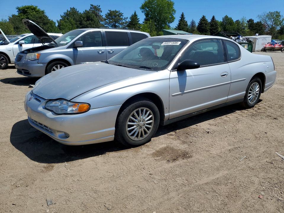 Продаж на аукціоні авто 2004 Chevrolet Monte Carlo, vin: 2G1WW12E749377503, номер лоту: 53221506