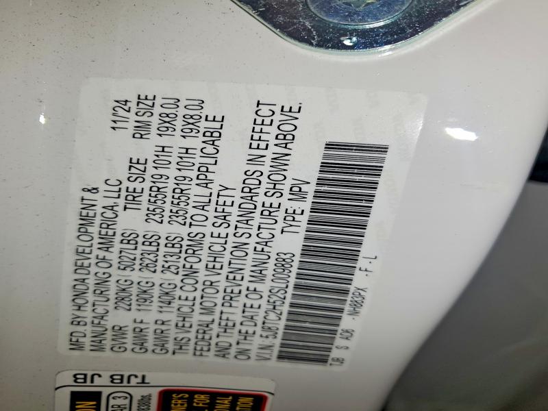 Продаж на аукціоні авто 2025 Acura Rdx, vin: 5J8TC2H52SL009883, номер лоту: 51961136