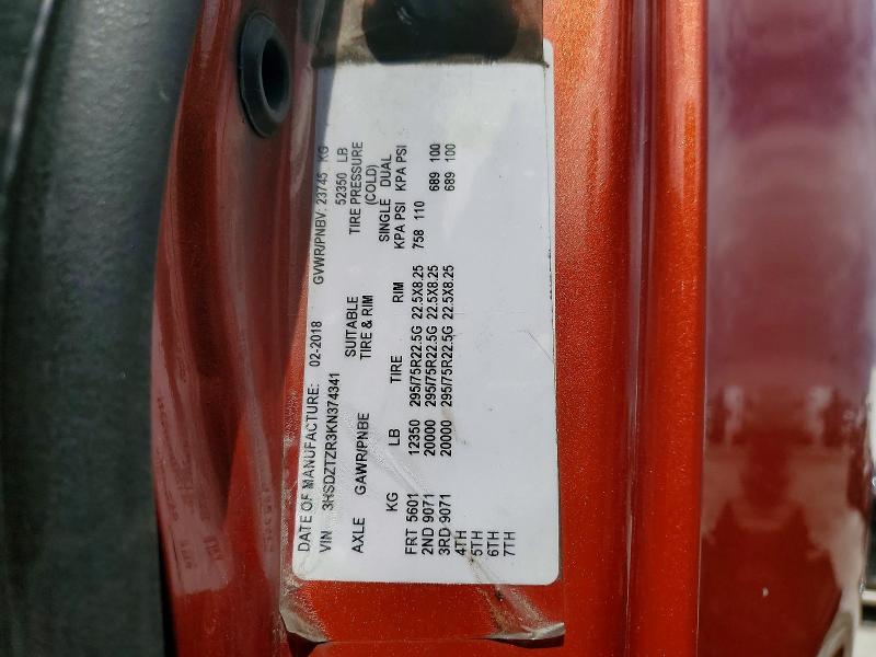 Aukcja sprzedaży 2019 International Lt625, vin: 3HSDZTZR3KN374341, numer aukcji: 50148496