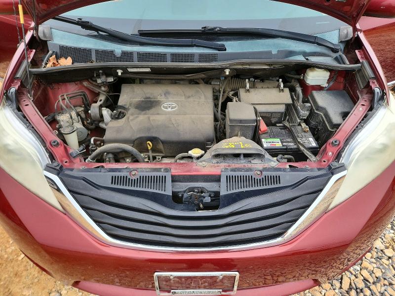 2013 Toyota Sienna მანქანა იყიდება აუქციონზე, vin: 5TDKK3DC8DS320744, აუქციონის ნომერი: 53706636