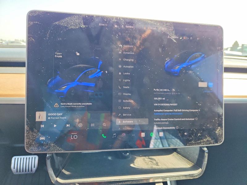 2020 Tesla Model 3 მანქანა იყიდება აუქციონზე, vin: 5YJ3E1EA6LF611257, აუქციონის ნომერი: 53217096