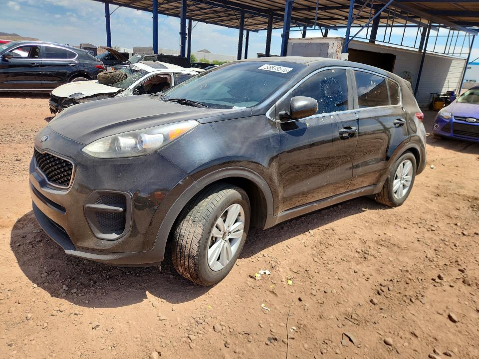 53578516 :رقم المزاد ، KNDPM3AC6H7154793 vin ، 2017 Kia Sportage مزاد بيع