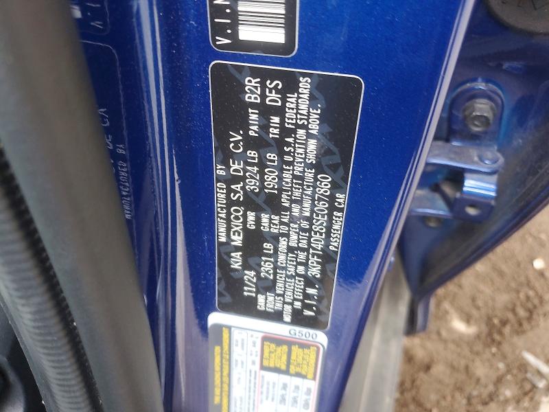 Продажа на аукционе авто 2025 Kia K4, vin: 3KPFT4DE8SE067860, номер лота: 55425286