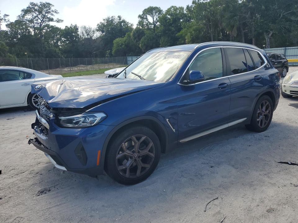 55110196 :رقم المزاد ، 5UX43DP05R9U50157 vin ، 2024 Bmw X3 مزاد بيع