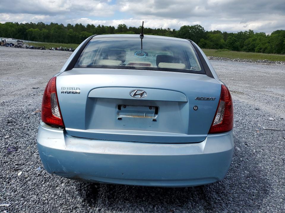 52828076 :رقم المزاد ، KMHCN46C16U037837 vin ، 2006 Hyundai Accent مزاد بيع