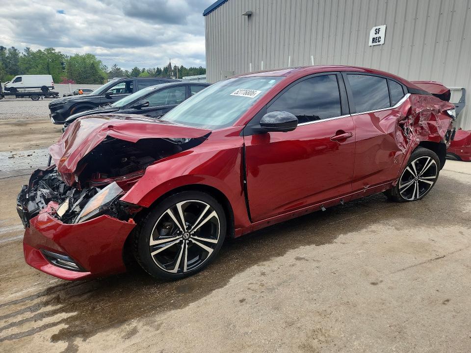 Продажа на аукционе авто 2022 Nissan Sentra, vin: 3N1AB8DV2NY308712, номер лота: 52776806