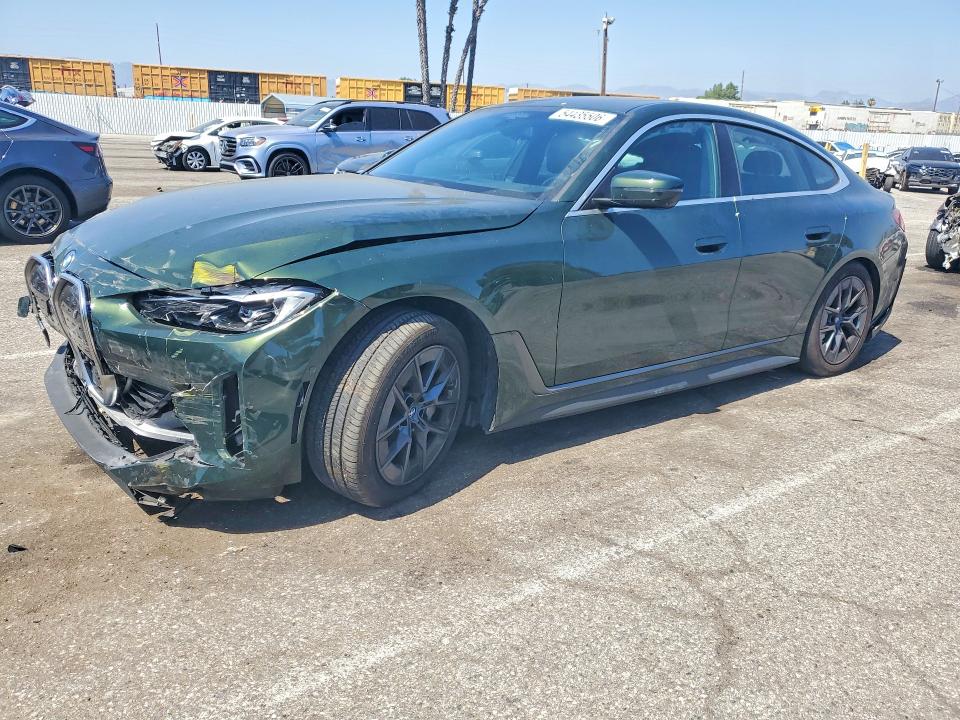Продажа на аукционе авто 2024 Bmw I4, vin: WBY43AW04RFT39696, номер лота: 54435506