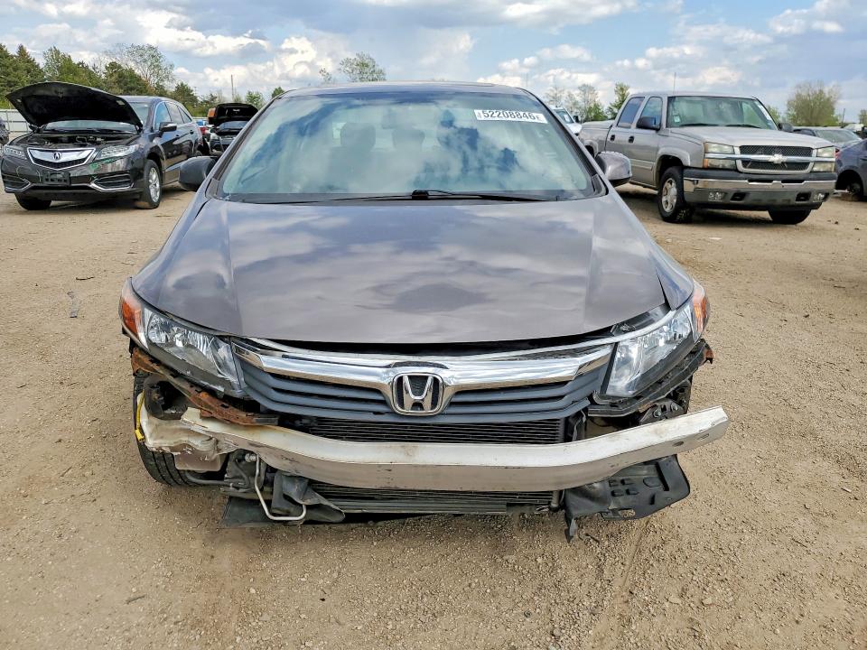 2012 Honda Civic მანქანა იყიდება აუქციონზე, vin: 2HGFB2F81CH527057, აუქციონის ნომერი: 52208846