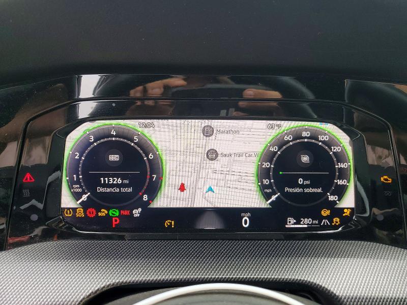 2025 Volkswagen Gti მანქანა იყიდება აუქციონზე, vin: WVWSA7CD1SW256743, აუქციონის ნომერი: 54476146
