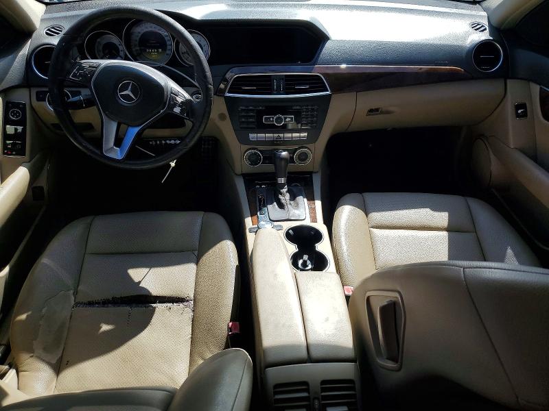 2012 Mercedes-benz C მანქანა იყიდება აუქციონზე, vin: WDDGF8BBXCR204711, აუქციონის ნომერი: 52274796