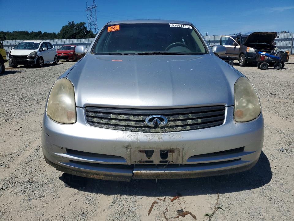 51567716 :رقم المزاد ، JNKCV51E24M606922 vin ، 2004 Infiniti G35 مزاد بيع