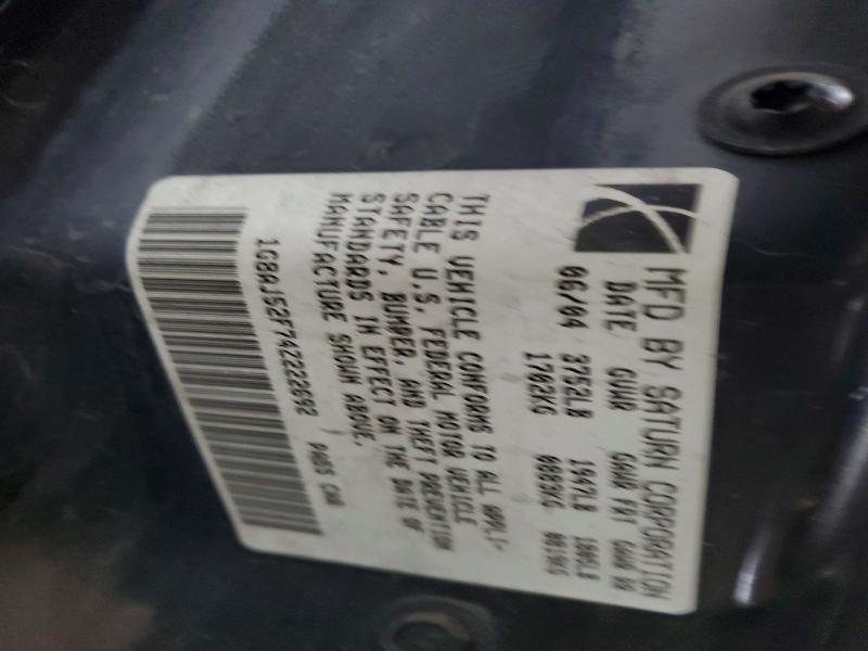 54185956 :رقم المزاد ، 1G8AJ52F74Z222692 vin ، 2004 Saturn Ion مزاد بيع