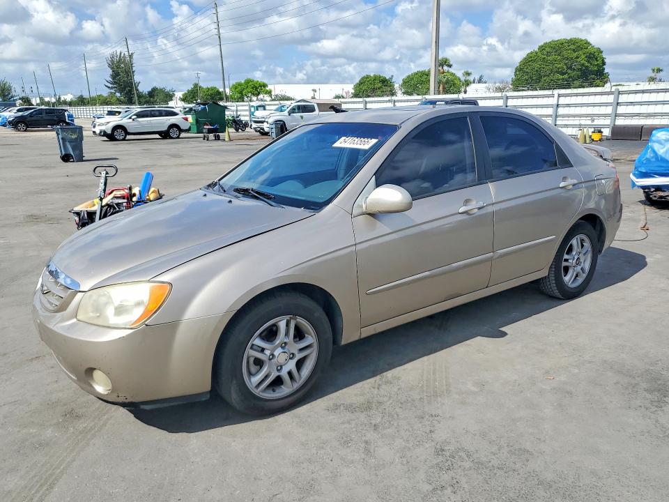 54163566 :رقم المزاد ، KNAFE122655159497 vin ، 2005 Kia Spectra مزاد بيع