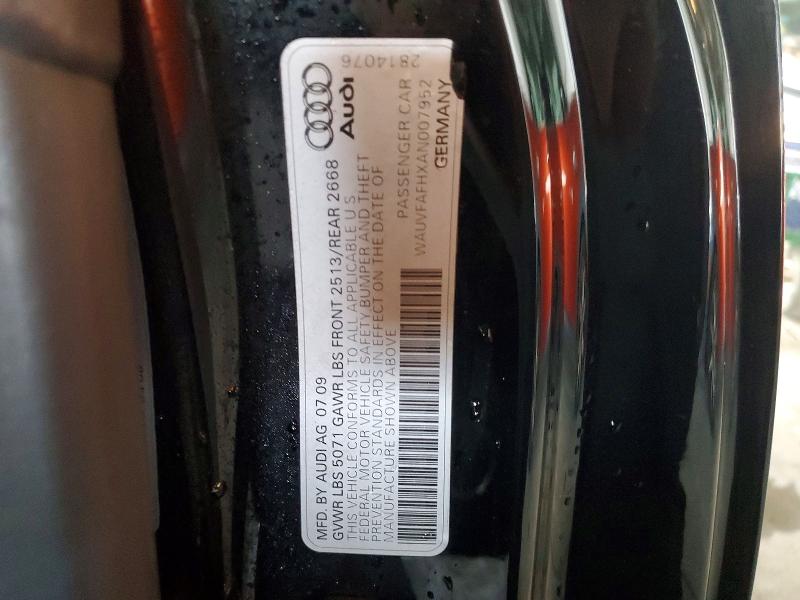 Продаж на аукціоні авто 2010 Audi A5, vin: WAUVFAFHXAN007952, номер лоту: 55371406