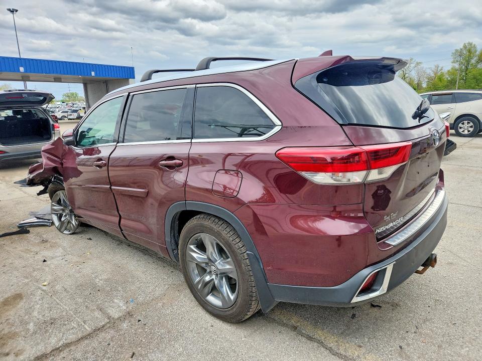 Продаж на аукціоні авто 2018 Toyota Highlander, vin: 5TDDZRFH3JS806535, номер лоту: 52699856