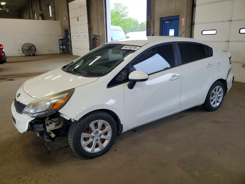 2017 Kia Rio მანქანა იყიდება აუქციონზე, vin: KNADM4A38H6012828, აუქციონის ნომერი: 54318216