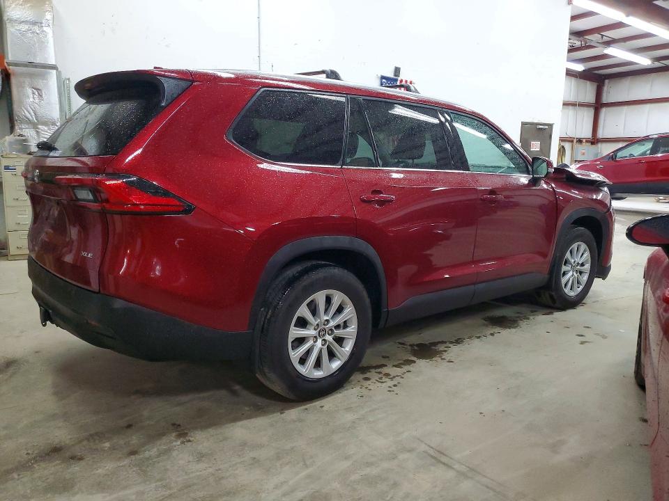52376526 :رقم المزاد ، 5TDAAAB52RS053826 vin ، 2024 Toyota Grand Highlander مزاد بيع