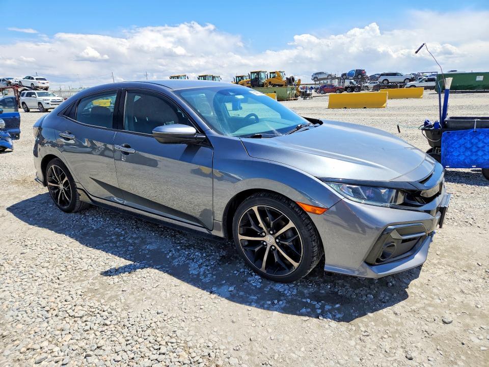 54400396 :رقم المزاد ، SHHFK7H47MU227308 vin ، 2021 Honda Civic مزاد بيع