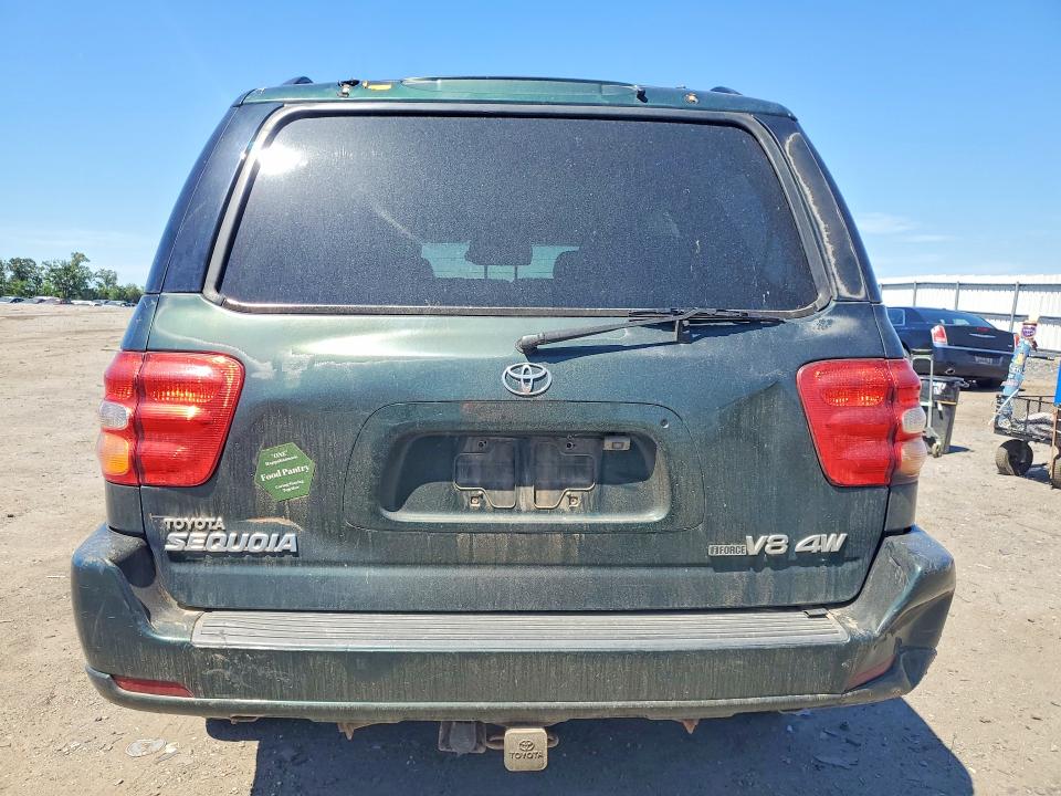 2003 Toyota Sequoia მანქანა იყიდება აუქციონზე, vin: 5TDBT48A93S182707, აუქციონის ნომერი: 55529586