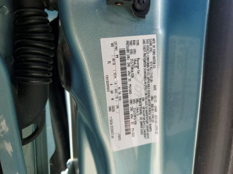 Aukcja sprzedaży 2012 Ford Focus, vin: 1FAHP3K2XCL345897, numer aukcji: 53580036