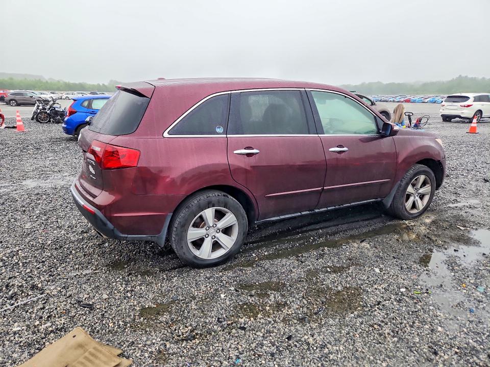 54439046 :رقم المزاد ، 2HNYD2H39CH536702 vin ، 2012 Acura Mdx مزاد بيع