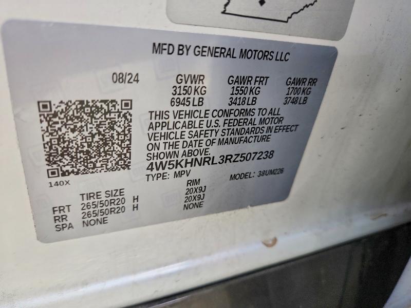 Aukcja sprzedaży 2024 Acura Zdx, vin: 4W5KHNRL3RZ507238, numer aukcji: 48156596