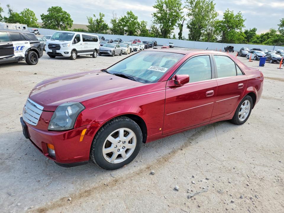 53822446 :رقم المزاد ، 1G6DP577X70168321 vin ، 2007 Cadillac Cts مزاد بيع