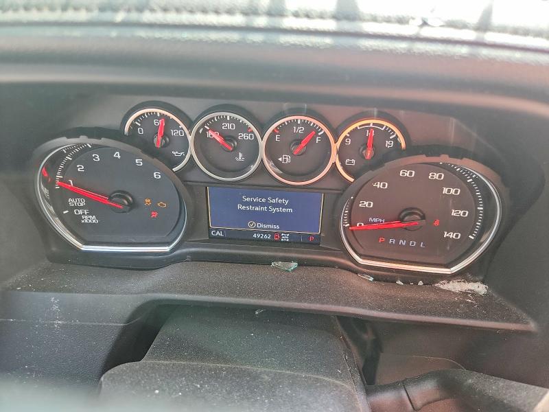 2022 Chevrolet Silverado Ltd მანქანა იყიდება აუქციონზე, vin: 3GCUYGEDXNG110703, აუქციონის ნომერი: 54132566