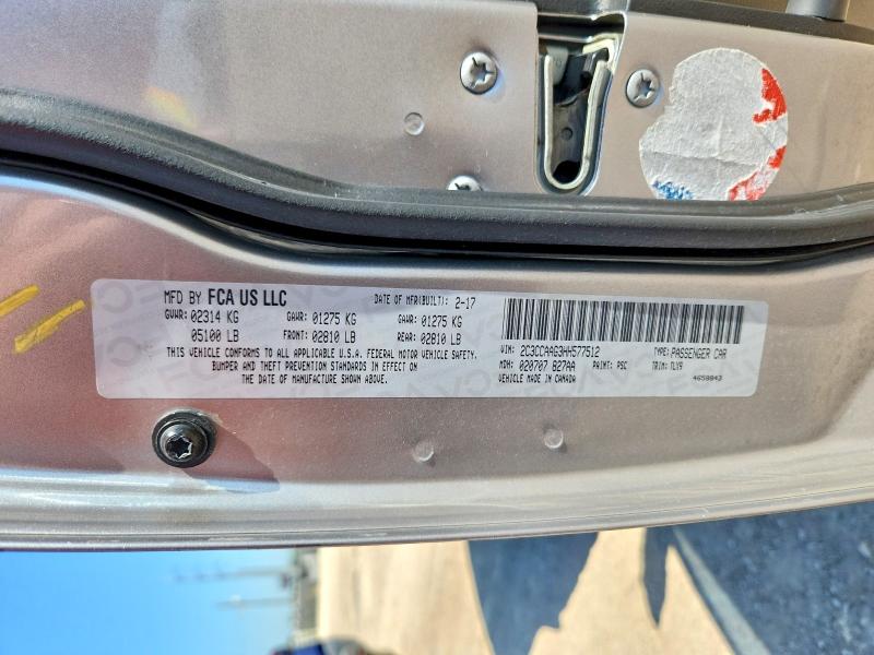 53364756 :رقم المزاد ، 2C3CCAAG3HH577512 vin ، 2017 Chrysler 300 مزاد بيع