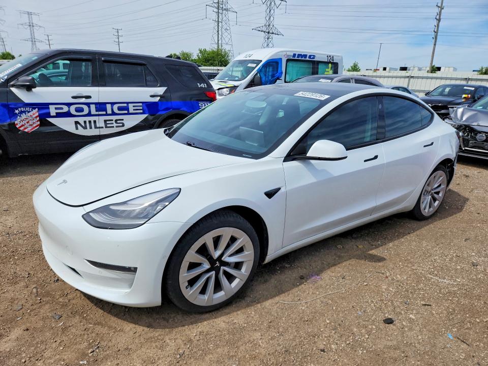 Продаж на аукціоні авто 2021 Tesla Model 3, vin: 5YJ3E1EB3MF859914, номер лоту: 54229126
