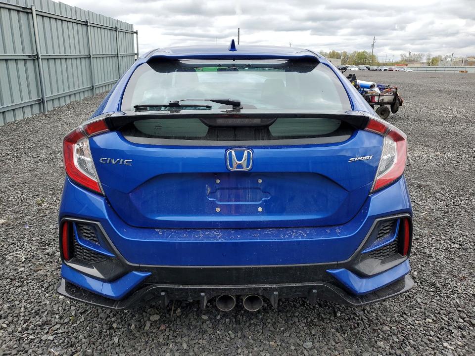 53586336 :رقم المزاد ، SHHFK7H46MU300622 vin ، 2021 Honda Civic مزاد بيع