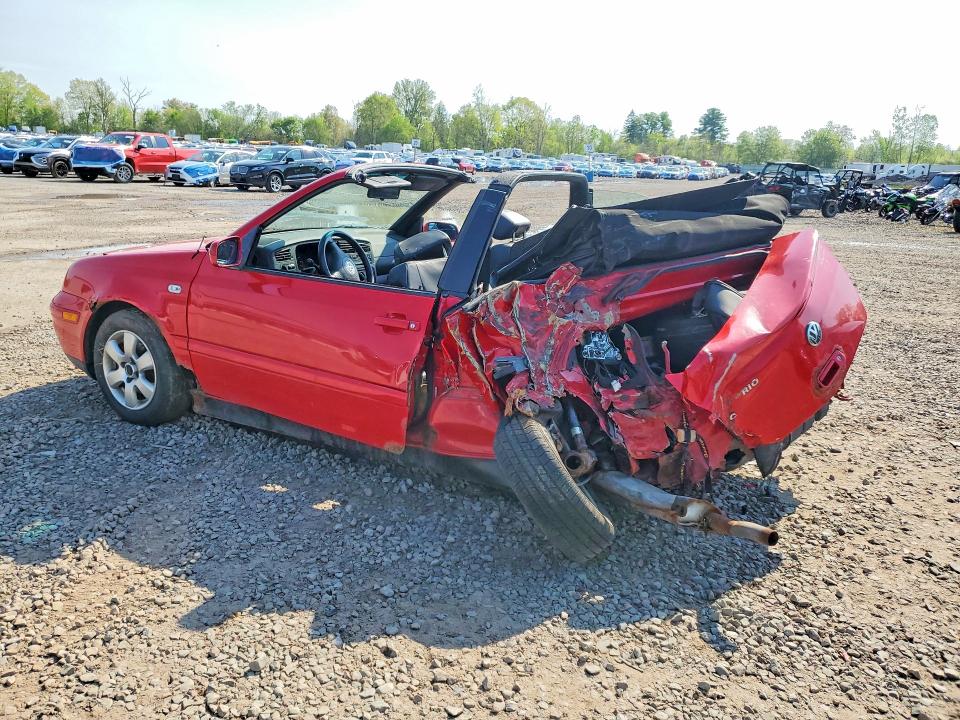 Aukcja sprzedaży 2001 Volkswagen Cabrio, vin: 3VWDC21V91M816926, numer aukcji: 53742806