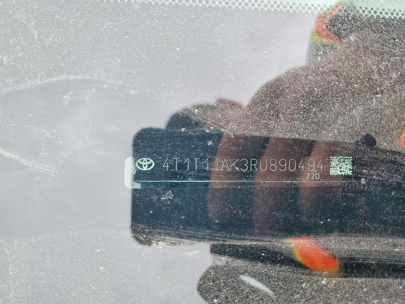 52576296 :رقم المزاد ، 4T1T11AK3RU890494 vin ، 2024 Toyota Camry مزاد بيع