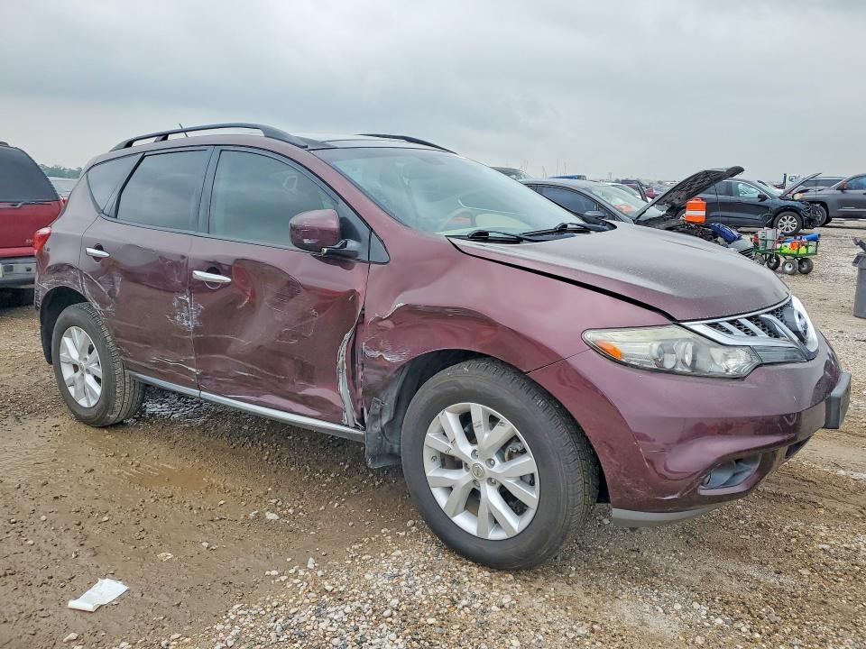 Продажа на аукционе авто 2013 Nissan Murano, vin: JN8AZ1MU8DW213816, номер лота: 52494726