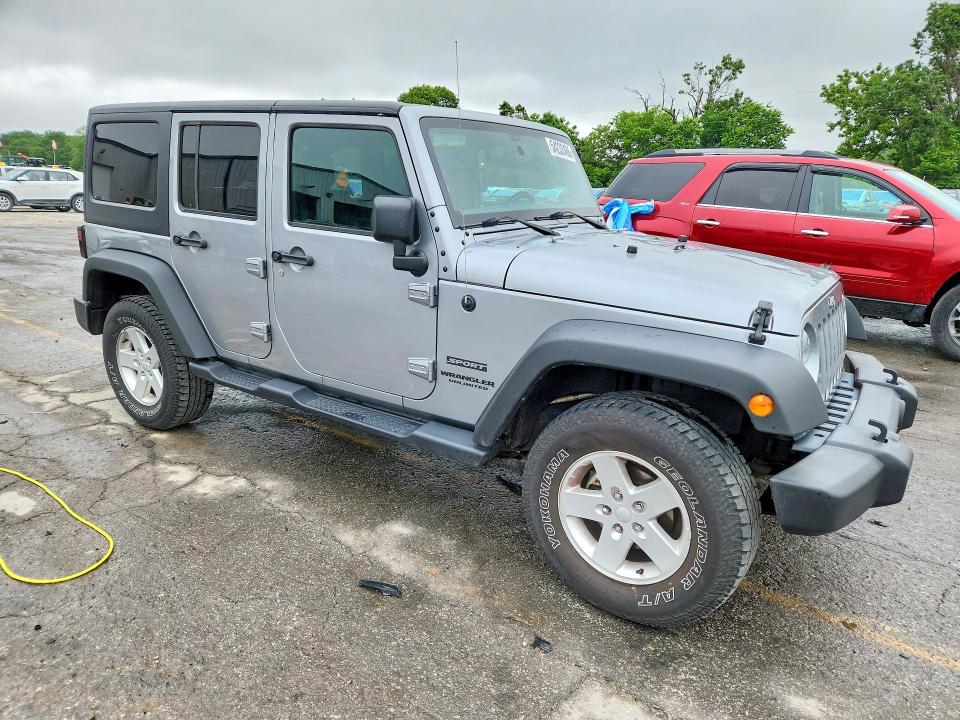54232466 :رقم المزاد ، 1C4BJWDG5HL664515 vin ، 2017 Jeep Wrangler Unlimited مزاد بيع