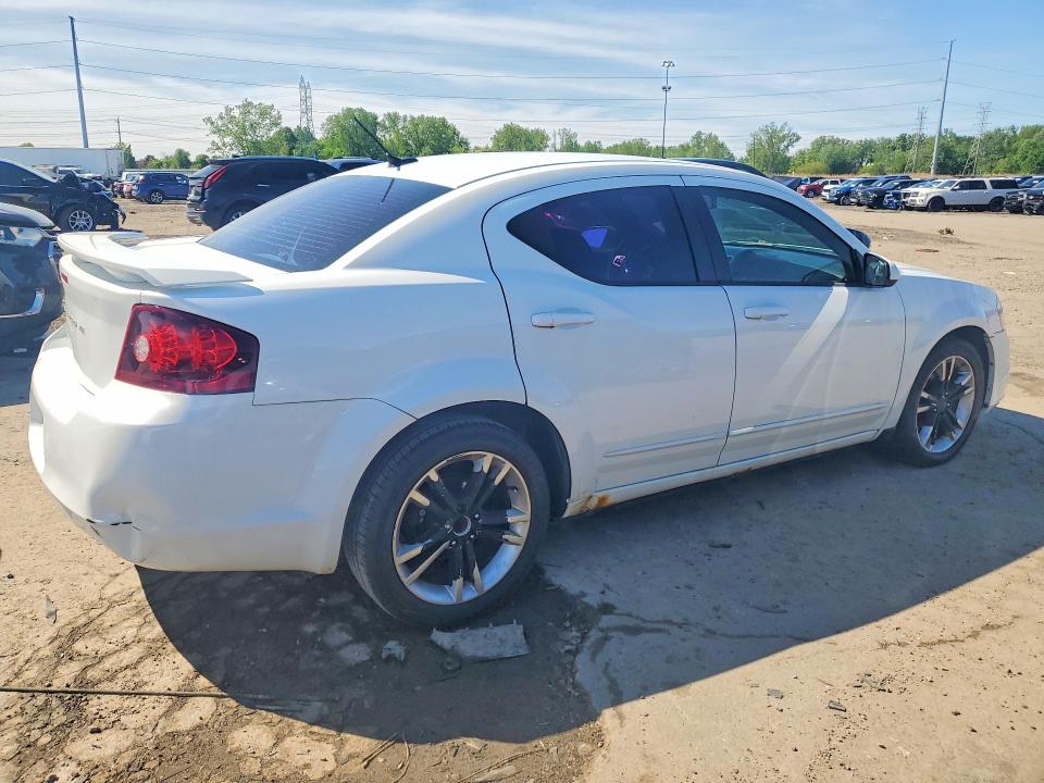 54023586 :رقم المزاد ، 1C3CDZCB4CN213533 vin ، 2012 Dodge Avenger مزاد بيع