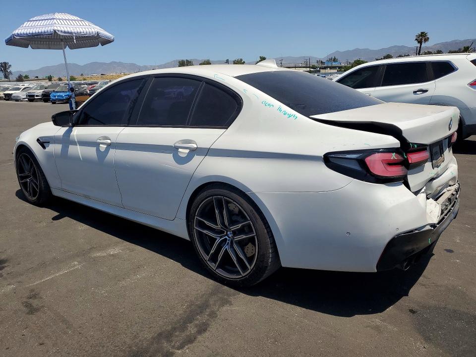 54163386 :رقم المزاد ، WBS83CH00MCF82410 vin ، 2021 Bmw M5 مزاد بيع