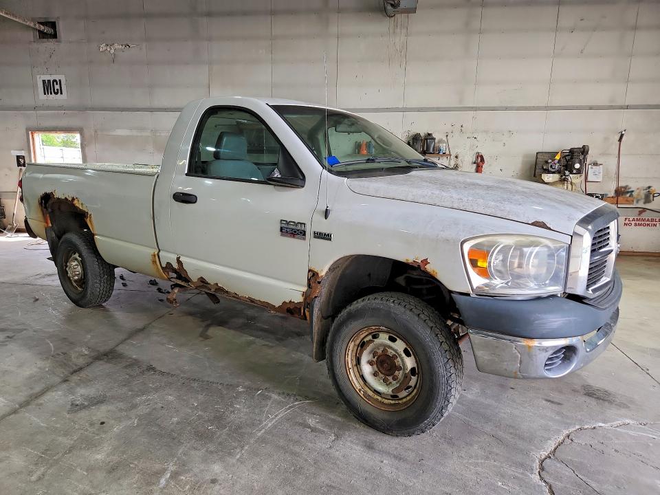 2007 Dodge Ram 2500 მანქანა იყიდება აუქციონზე, vin: 3D7KS26D37G806533, აუქციონის ნომერი: 53755226