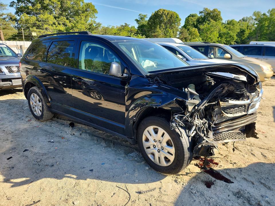 2018 Dodge Journey მანქანა იყიდება აუქციონზე, vin: 3C4PDCABXJT309838, აუქციონის ნომერი: 53253636