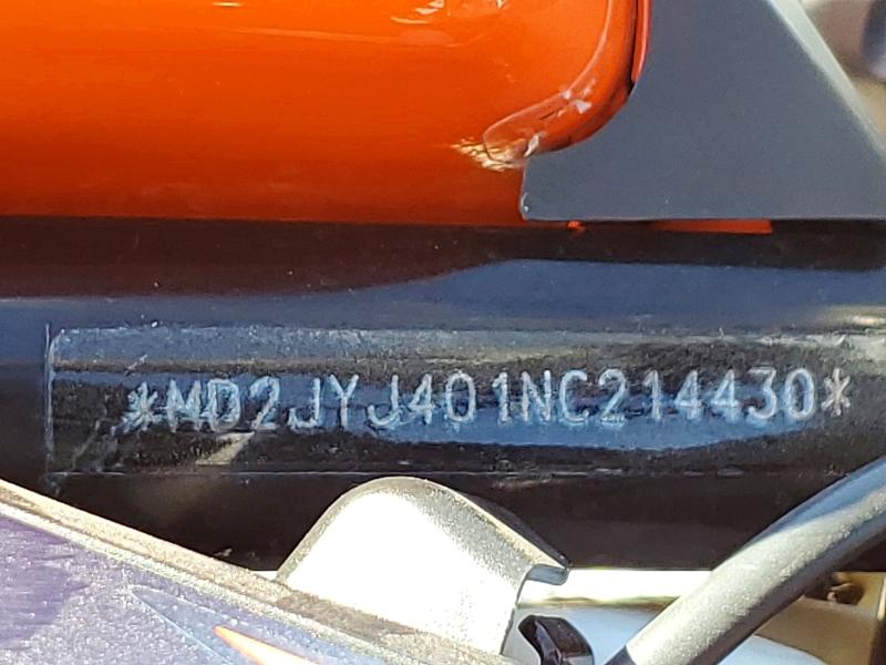 Aukcja sprzedaży 2022 Ktm 390, vin: MD2JYJ401NC214430, numer aukcji: 54497306