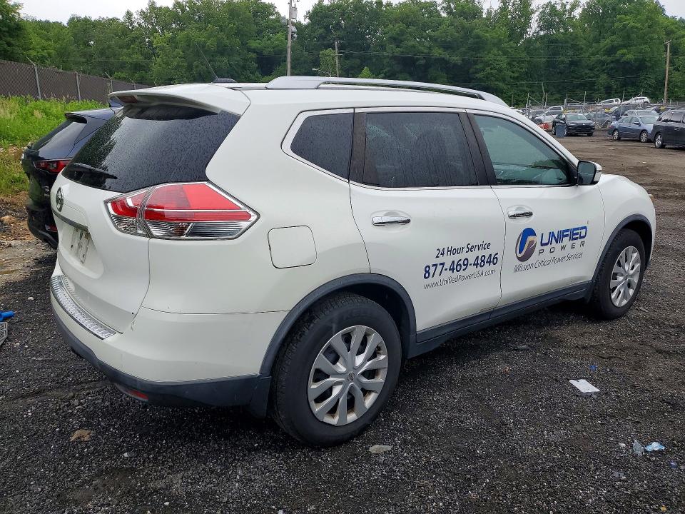 2016 Nissan Rogue მანქანა იყიდება აუქციონზე, vin: KNMAT2MT1GP640327, აუქციონის ნომერი: 54631706
