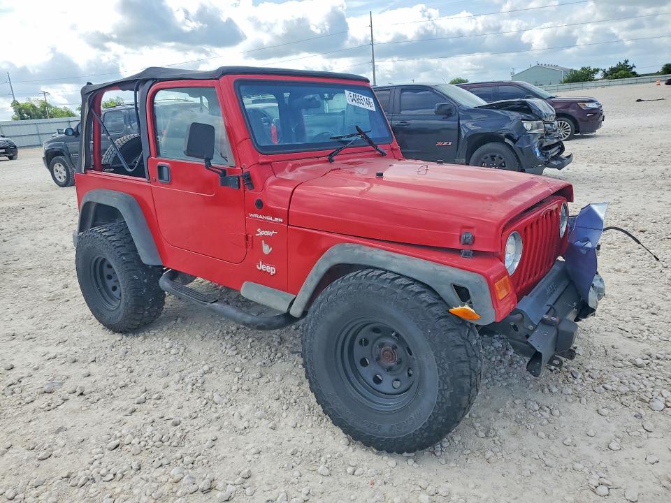 2002 Jeep Wrangler მანქანა იყიდება აუქციონზე, vin: 1J4FA49SX2P770343, აუქციონის ნომერი: 54065146