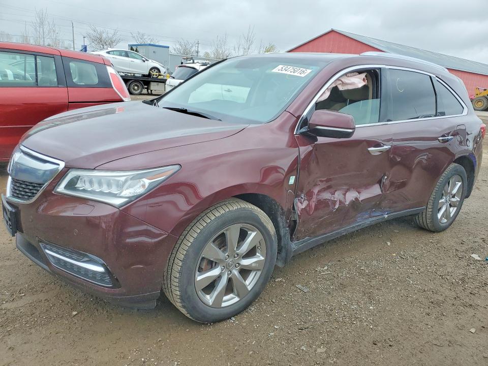 Продажа на аукционе авто 2014 Acura Mdx, vin: 5FRYD4H84EB507113, номер лота: 53475016
