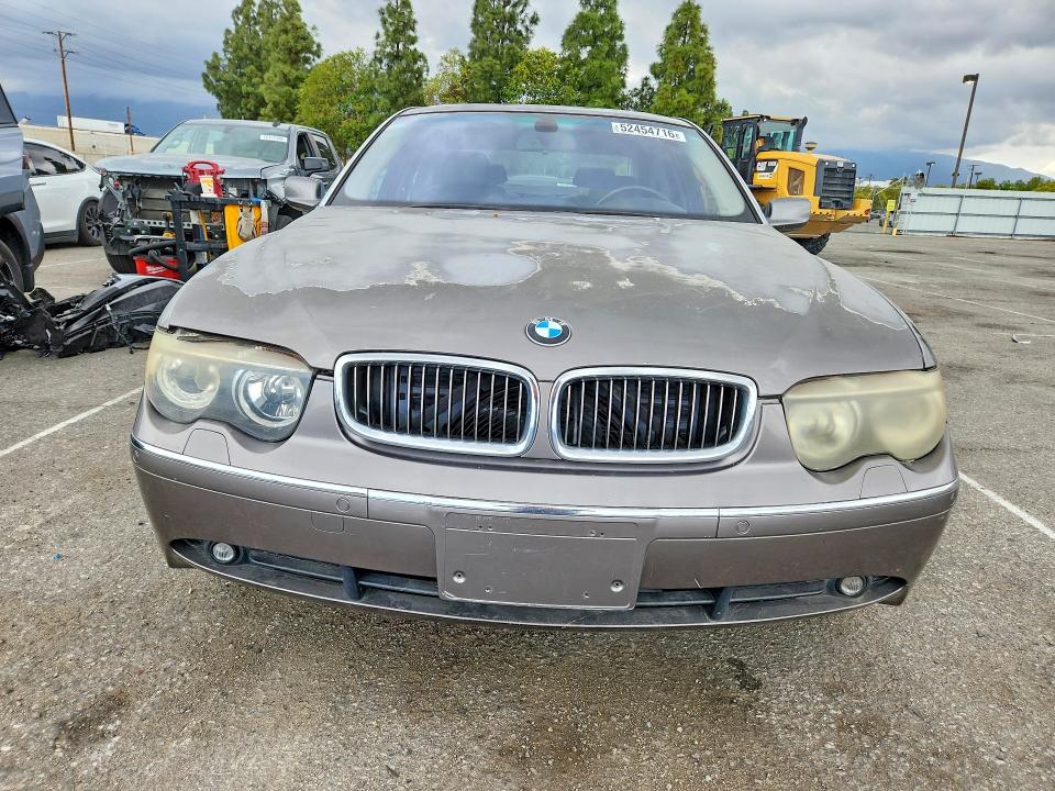 52454716 :رقم المزاد ، WBAGN63423DR12172 vin ، 2003 Bmw 745 مزاد بيع