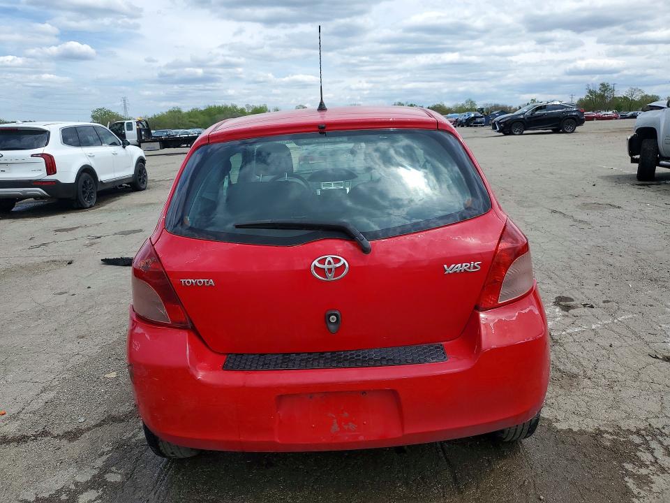 52432906 :رقم المزاد ، JTDJT923775083933 vin ، 2007 Toyota Yaris مزاد بيع