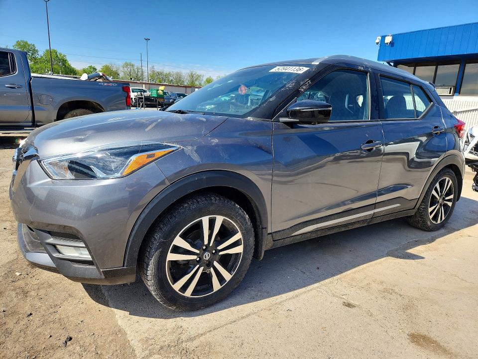 2020 Nissan Kicks მანქანა იყიდება აუქციონზე, vin: 3N1CP5DV2LL554808, აუქციონის ნომერი: 52941136