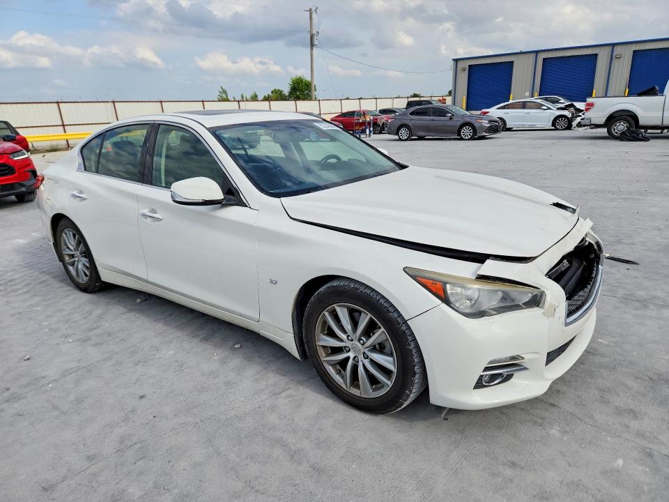 53243046 :رقم المزاد ، JN1BV7AP9EM683706 vin ، 2014 Infiniti Q50 مزاد بيع