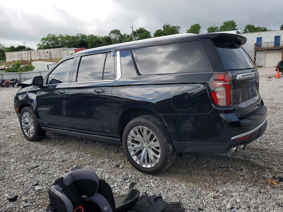 54761126 :رقم المزاد ، 1GNSKGKLXMR157157 vin ، 2021 Chevrolet Suburban مزاد بيع